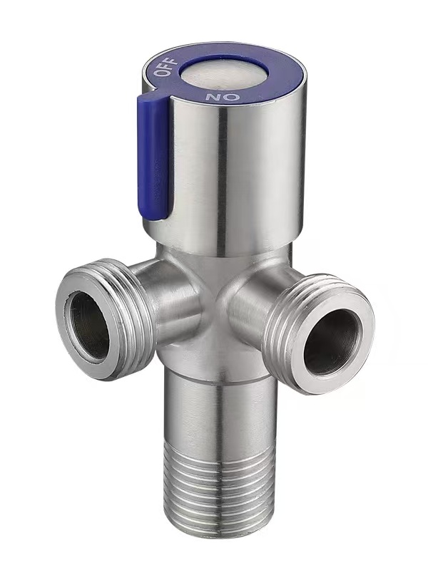 Bhuruu Mubato 90° Dual Outlet Three-Way Angle Valve