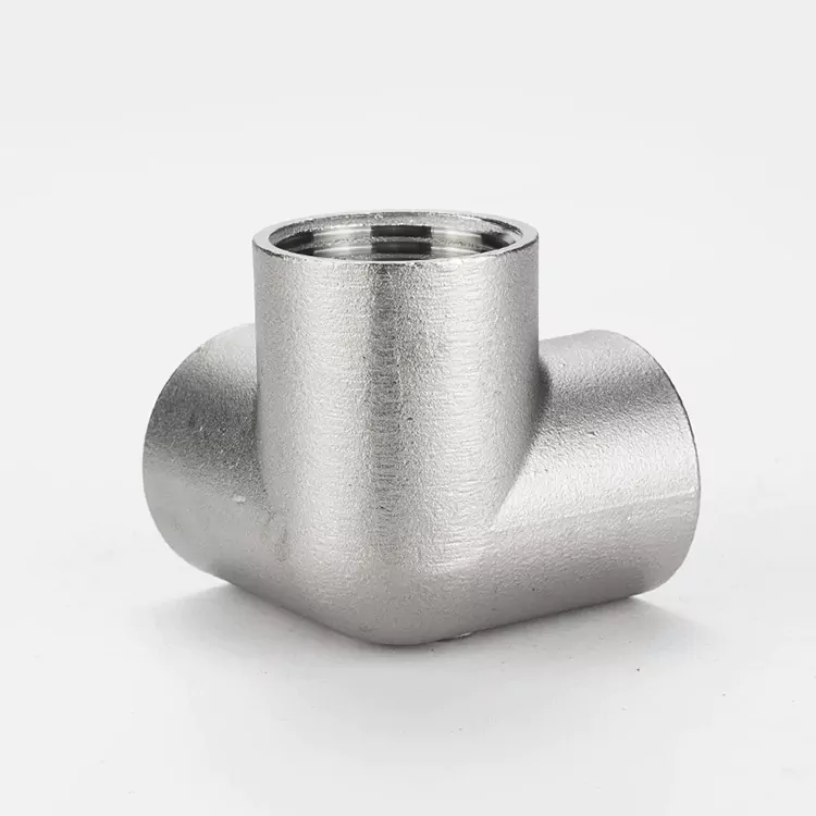 BSP Stainless Simbi 3D Tee Pipe Fitting
