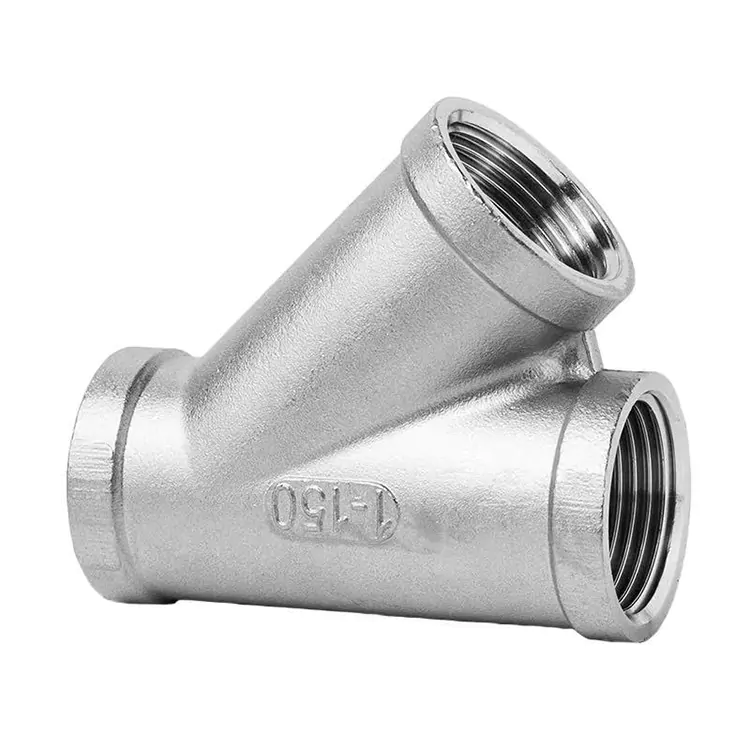BSP Stainless Simbi Angled Pipe Tee