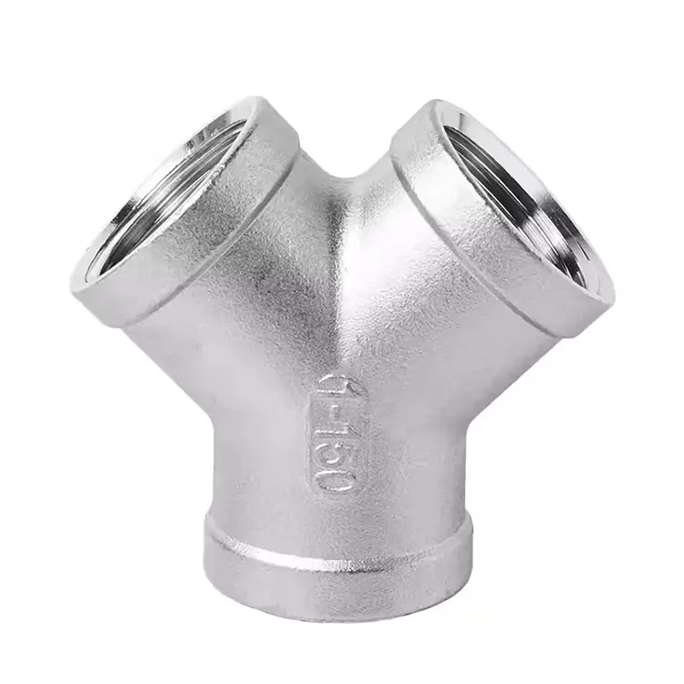 BSP Stainless Simbi Y-mhando yeMurume Threaded Tee