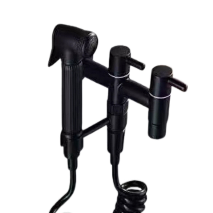 Dual-Kudzora Yakamanikidzwa Flushing Faucet Spray Pfuti