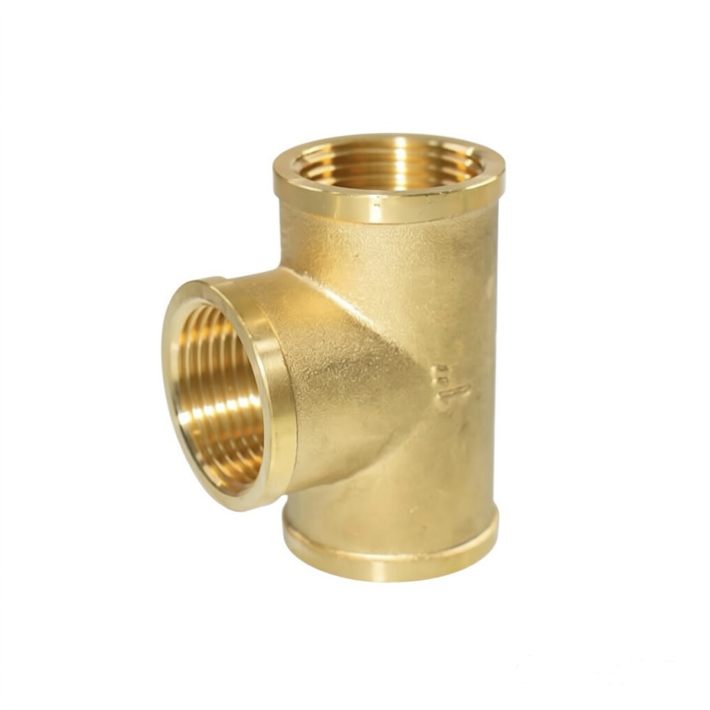 Mukadzi-Threaded Tee Pipe Fitting