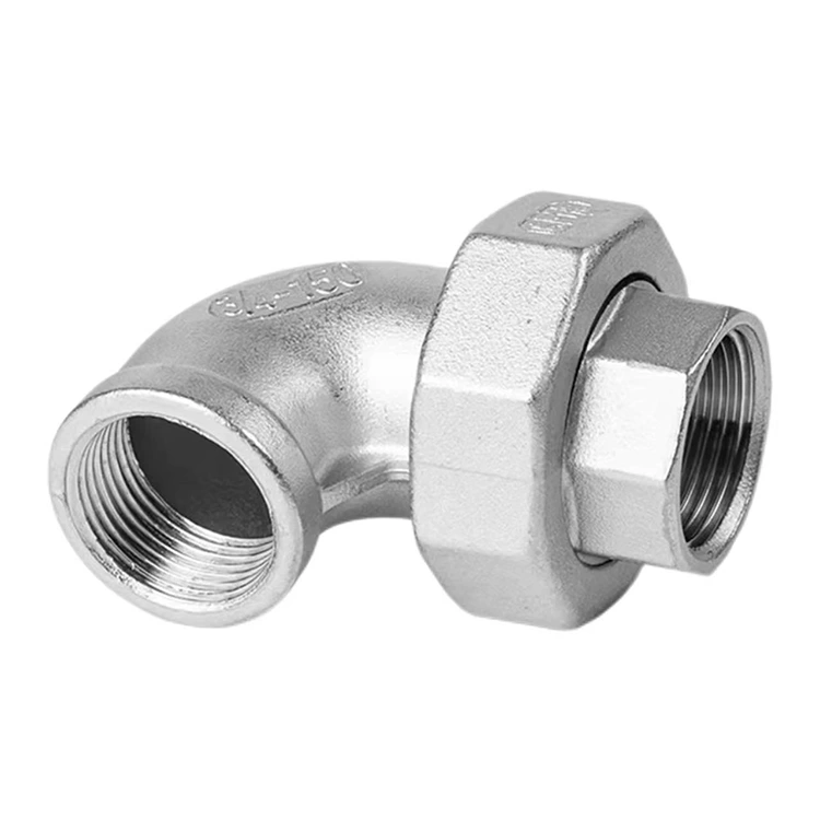High-Temperature Yakarorwa Mukadzi Threaded Union Elbow