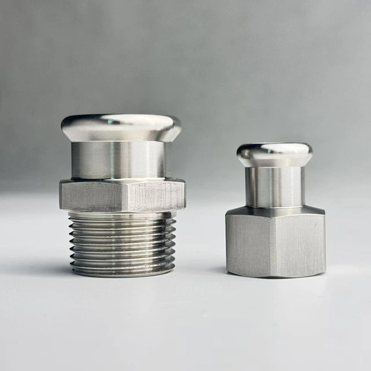 Single Card Compression Inner Thread Direct Connection Joint