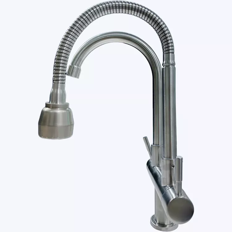 Kicheni Inotenderera Imwechete-Inotonhora Dual-Pipe Double-Outlet Faucet Kicheni Inotenderera Imwechete-Inotonhora Dual-Pipe Double-Outlet Faucet
