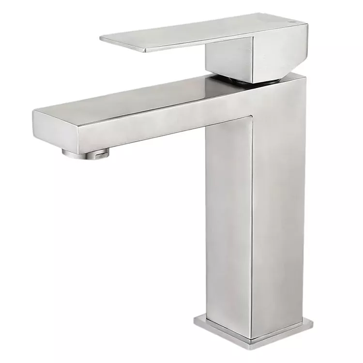 Minimalist Geometric Kupisa Uye Cold Basin Faucet