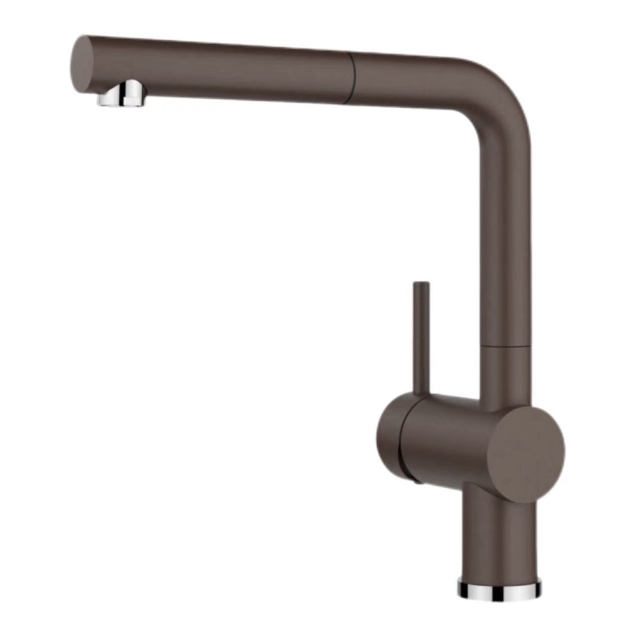 Minimalist l-Shaped Dhonza-Out Inotenderera Kitchen Faucet