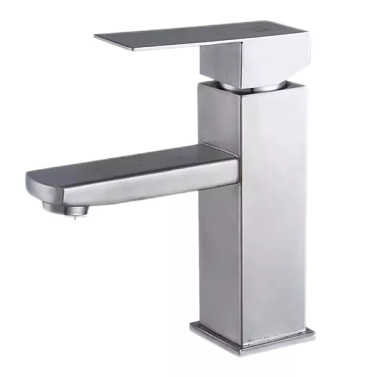 Minimalist Square Inopisa Uye Cold Basin Faucet