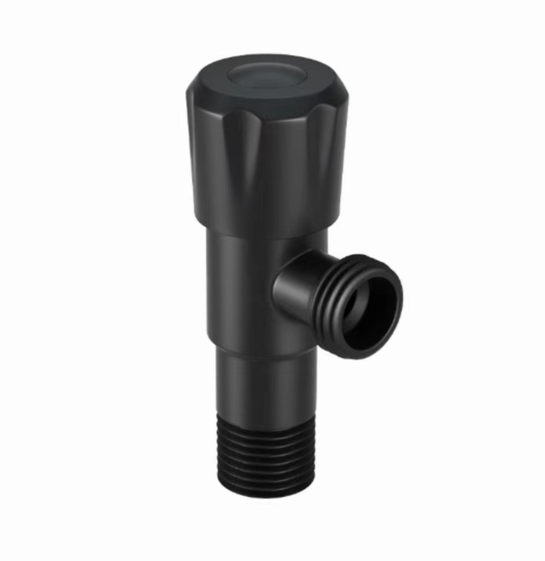 Mazuva ano Minimalist Matte Black Triangle Valve