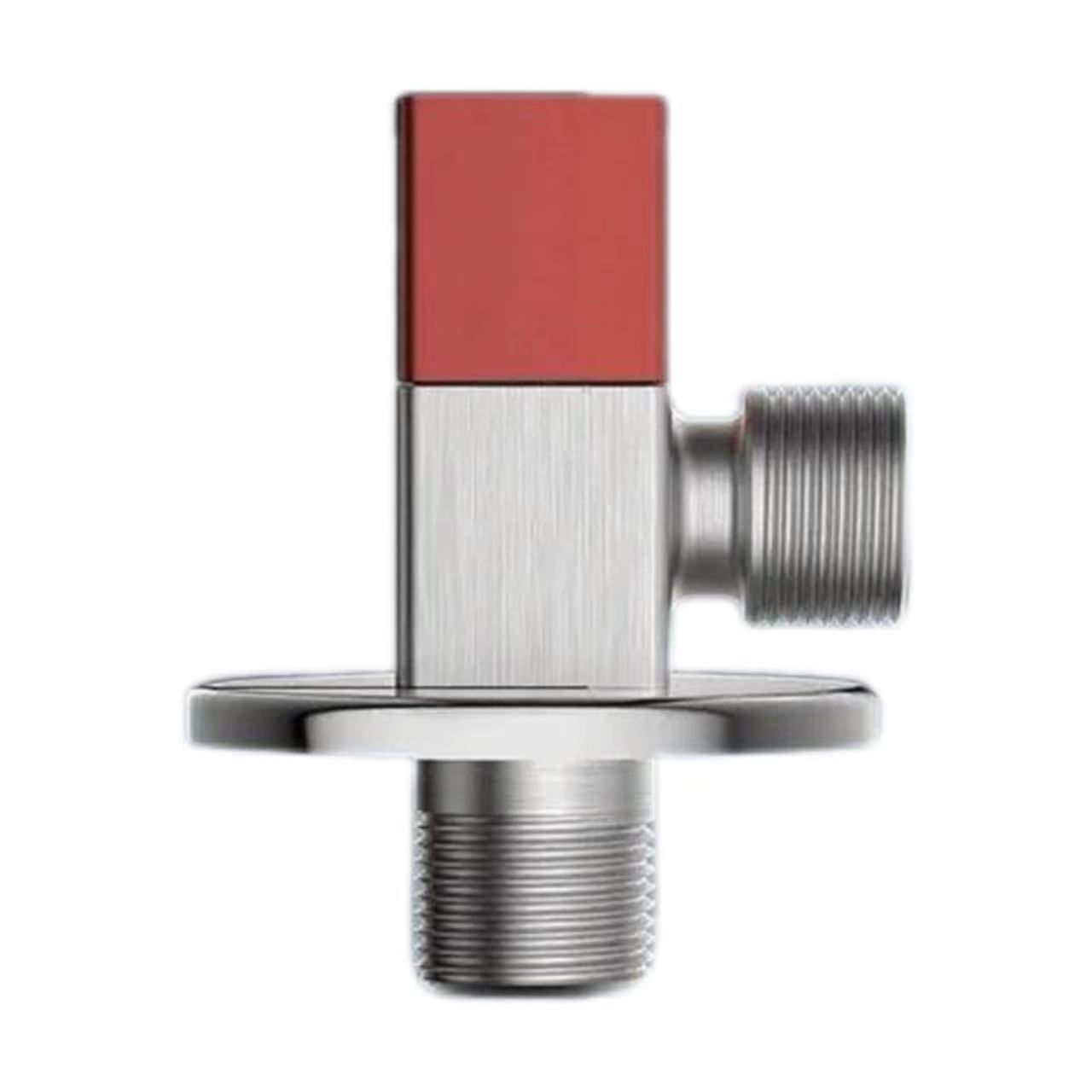 Tsvuku uye Bhuruu Label Square Bata Mvura Heater Toilet Inlet Angle Valve Tsvuku uye Bhuruu Label Square Bata Mvura Heater Toilet Inlet Angle Valve