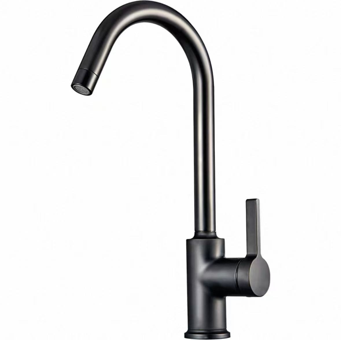 Kutenderera Kupisa uye Kutonhora Kitchen Faucet