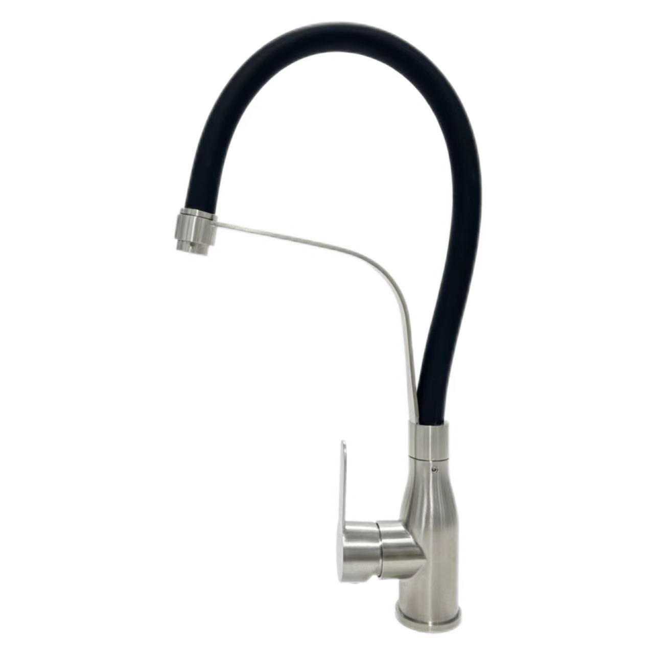 Silicone Flexible Dhonza-Kubuda Yese Inopisa Uye Inotonhora Mvura Faucet