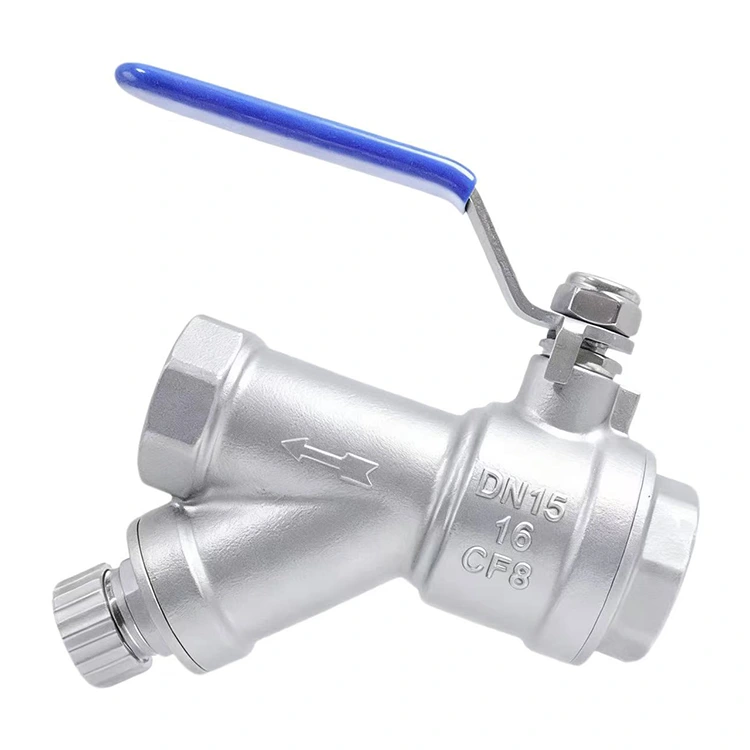 Strainer Blowdown Valve yeMvura uye Drainage