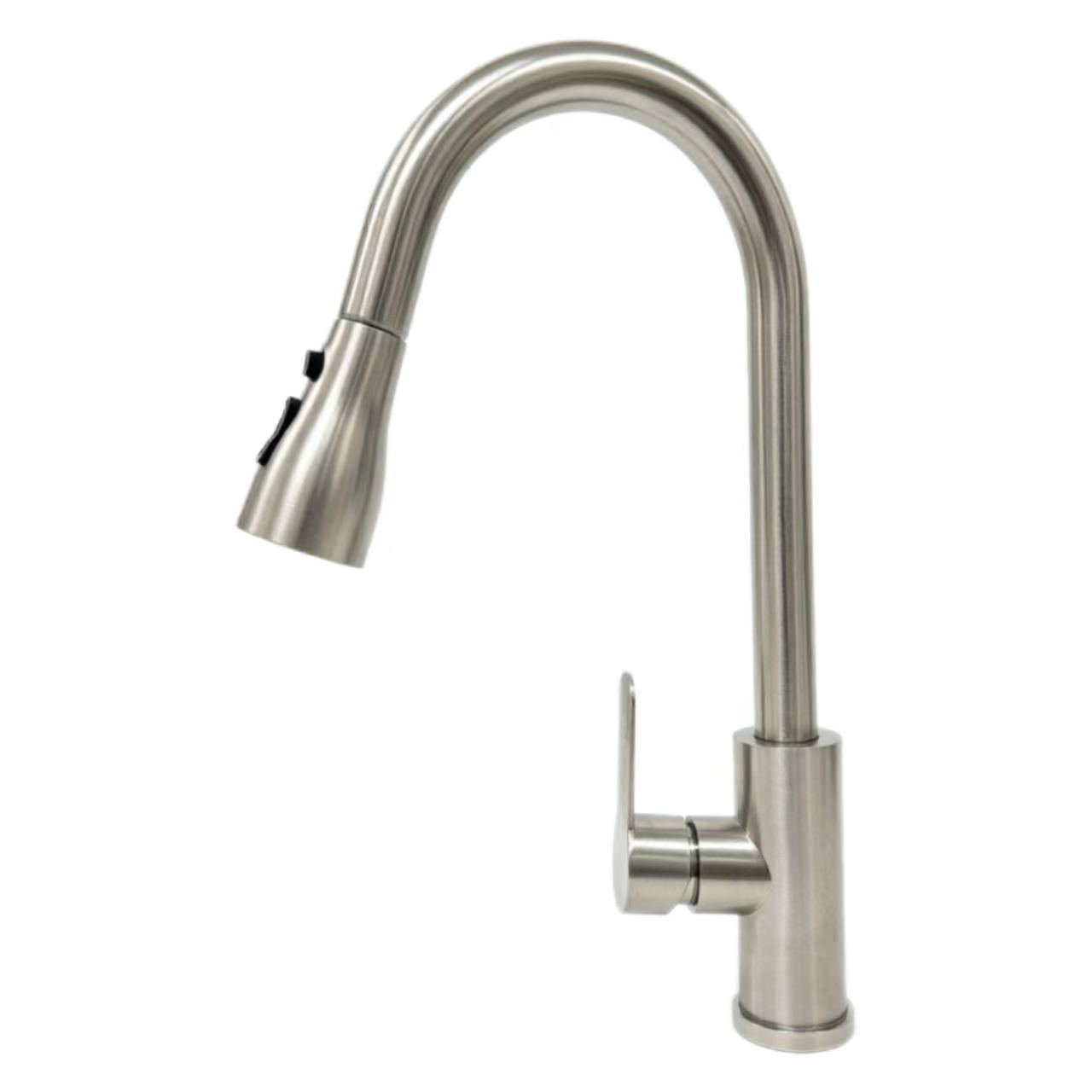 Swan-Neck Dhonza-Kunze Kitchen Hot And Cold Faucet
