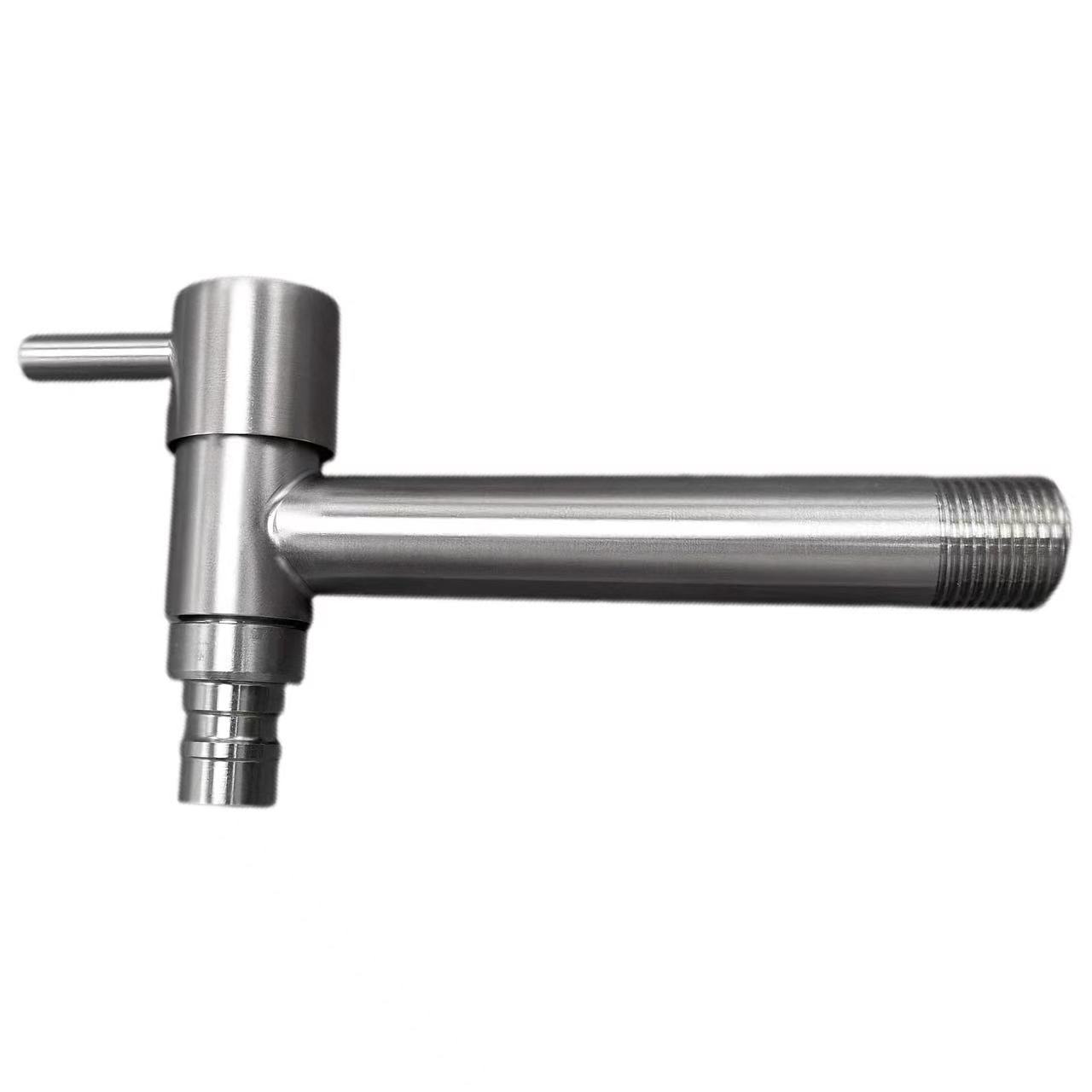 T-Yakaumbwa Inokurumidza-Kuvhura Stainless Simbi Faucet