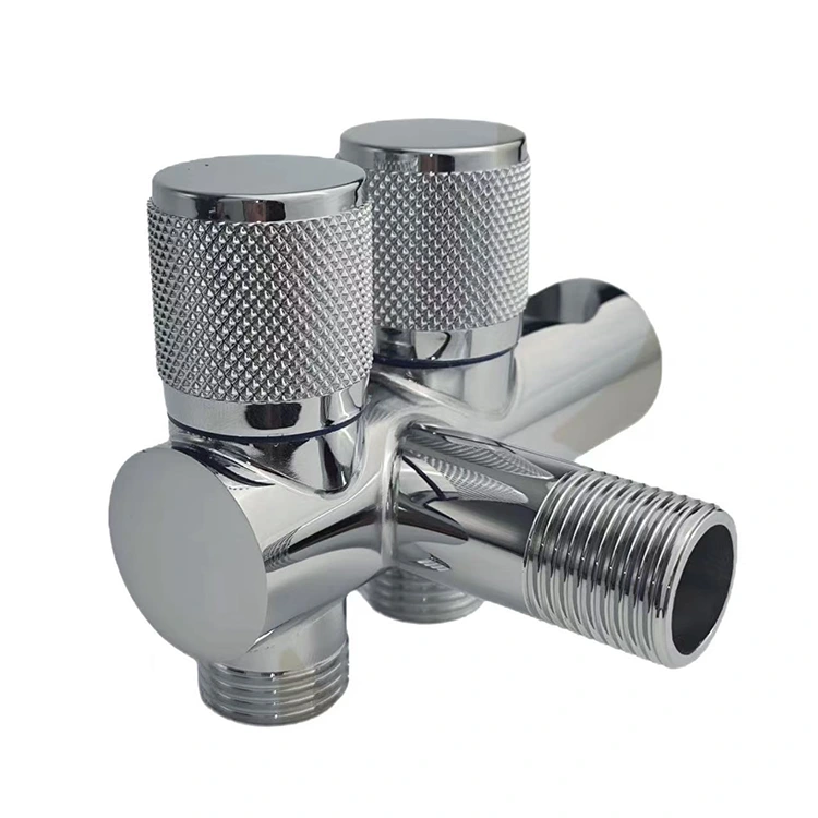 Wall-Mounted Double Angle Valve